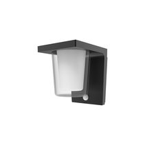 Khepri 13.5W LED Exterior Surface Mounted Wall Light with Sensor / Dark Grey - KHEPRI01