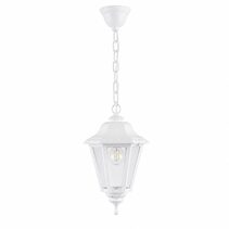 Roman 1 Light Pendant White - ROMAN-PDT WHT