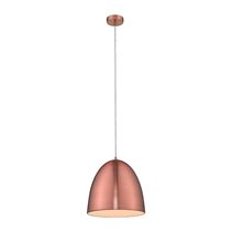 Melody 300mm 1 Light Pendant Brushed Copper  - 31441