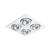Striker 4 – 3 in 1 Bathroom Heater and Exhaust Fan with Tricolour LED Light - MBHS4LW