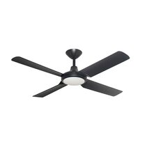 Next Creation 52" DC Ceiling Fan with 18W Dimmable CCT LED / Matt Black - NCL2156