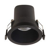 Coolum Plus 6W Dimmable LED Downlight Black / Tri-Colour - S9067TC/BK
