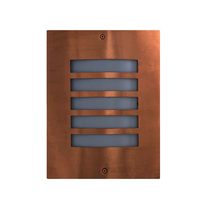 Ned 1 Light Grilled Wall Light Copper - NED01