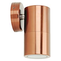 Shadow 6W 240V Dimmable LED Fixed Wall Pillar Light Copper / Warm White - 49142