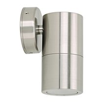 Shadow 6W 240V Dimmable LED Fixed Wall Pillar Light 316 Stainless Steel / Warm White - 49146