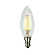Filament Candle LED 4W E14 Dimmable / Warm White - A-LED-25104427