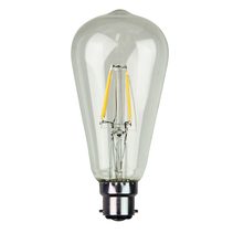 Filament ST64 LED 4W B22 Dimmable / Warm White - A-LED-26104127