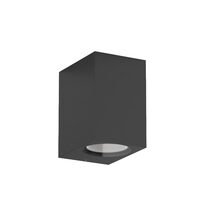 Prism 7W 24V DC LED Wall Pillar Light Black / Warm White - AQL-600-A2-K0073070T