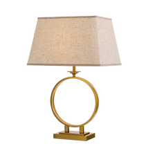 Brena 1 Light Table Lamp Antique Gold / Cream - Brena TL-AGCRM