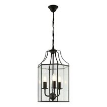 Arcadia 3 Light Pendant Black - ARCA3PBLK