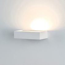 Sunrise 3W 240V Plaster LED Wall Light White / Warm White - HV8070W