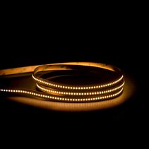 19.2W 24V DC Dimmable LED Strip / Warm White - HV9723-IP20-240-3K-1