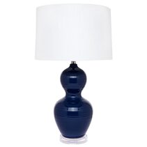 Bronte 1 Light Table Lamp Blue / White - 11682