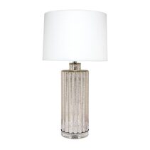 Allure 1 Light Table Lamp Silver / White - 11907