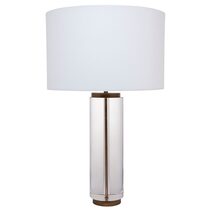 Forrester 1 Light Table Lamp Brass / White - 12184