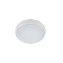 Burleigh 12W Round LED Bunker Light White & Black / Tri-Colour - 204405