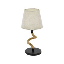 Rampside 1 Light Table Lamp Black / Cream - 43199N