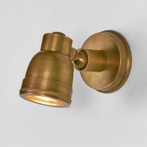 Pasco Outdoor Wall Light Antique Brass IP54 - ELPIM52206AB