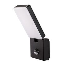 Sec 15W LED Floodlight with Sensor Black / Cool White - SEC04S
