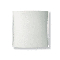 Oblong 18W PL-L 2G11 Wall Light Chrome & White / Warm White - WL2109-S