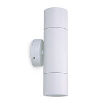 Elegant 12W 240V Up & Down LED Wall Pillar Light White / Cool White - AT5004/WHT/LED