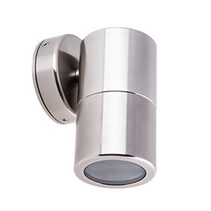316 Stainless Steel Fixed Wall Pillar Spot Light - 240V LED - AT5006/316/LED