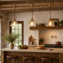 Hobart Pendant Antique Brass - ELPIM57752AB