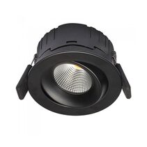 Multiform 8W Dimmable LED Downlight Black / Warm White - LDL-TLT-BL