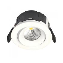 Multiform 8W Dimmable LED Downlight White / Warm White - LDL-TLT-WH