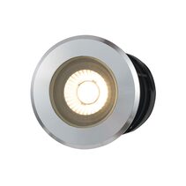 Luc 8W 8V~26V LED Inground Uplighter Aluminium / Warm White - LUC.G8-AL83-826