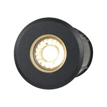 Luc 8W LED Inground Uplighter Black / Warm White - LUC.G8-BK83-826