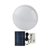 Skylight 6W Solar LED Indoor Oyster with Motion Sensor / Warm White - SLDSKY-6W