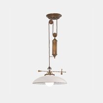 Country Curve Pendant Light Counterweight Rise & Fall - 080.12.OV