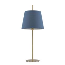 Dior Table Lamp Antique Brass / Blue - Dior TL-BLAB
