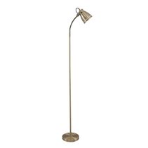 Nova Adjustable Metal Floor Lamp Antique Brass - Nova FL-AB
