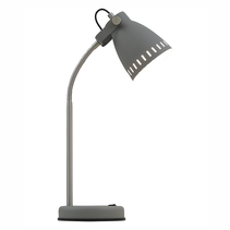 Nova Adjustable Metal Table Lamp Grey - Nova TL-GY