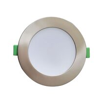 Nova 10W Dimmable LED Downlight Satin Chrome / Tri-Colour - NOVADLUX01A