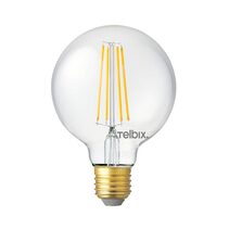 Filament 8W E27 G95 Dimmable LED Globe Clear / Warm White - GL F.G095.8-CL83