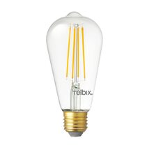 Filament ST64 Clear 8W LED E27 Dimmable / Warm White - GL F.PILT.8-CL83