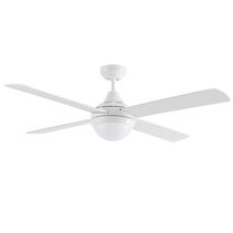 Link 48" AC Ceiling Fan With 2 x E27 & Wall Control White - FSL1244W