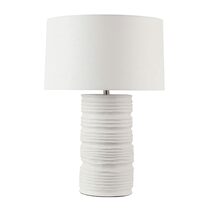 Matisse 1 Light Table Lamp White - 12252