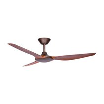 Delta 56" DC Indoor / Outdoor Ceiling Fan Oil Rubbed Bronze / Koa Polymer Blades - DEL56OB