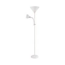 Georgia 2 Light Mother and Child Floor Lamp White - LL-0013W