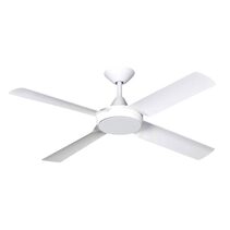 New Image 52" DC Ceiling Fan With 18W LED White With White Blades / Tri-Colour - NIL105