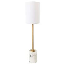 Nola 1 Light Table Lamp White - 12219