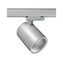 Track Spotlight 3 Circuit 21W Dimmable LED Silver / Warm White - TS714-SI