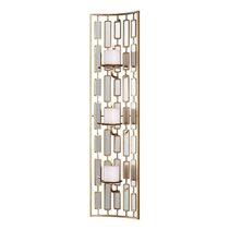 Loire 3 Light Candle Sconce Bright Gold - 04045
