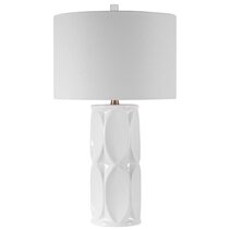 Uttermost - 26380-1 White Artichoke Table Lamp
