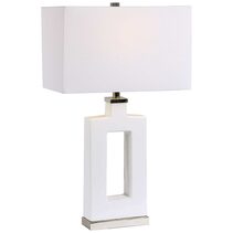Entry Table Lamp White - 28426-1