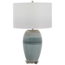 Caicos Table Lamp Aqua - 28437-1